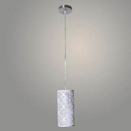 Подвес BK21120/1HQ NI+WT никель/белый 1х40W E27 h1000, XLD22